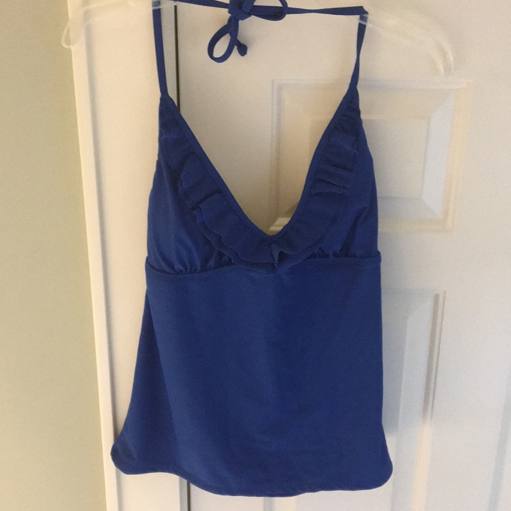Royal blue swim top.